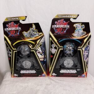 Bakugan Diamond Special Attack Ventri and Special Attack Hammerhead LOT OF 2 NEW